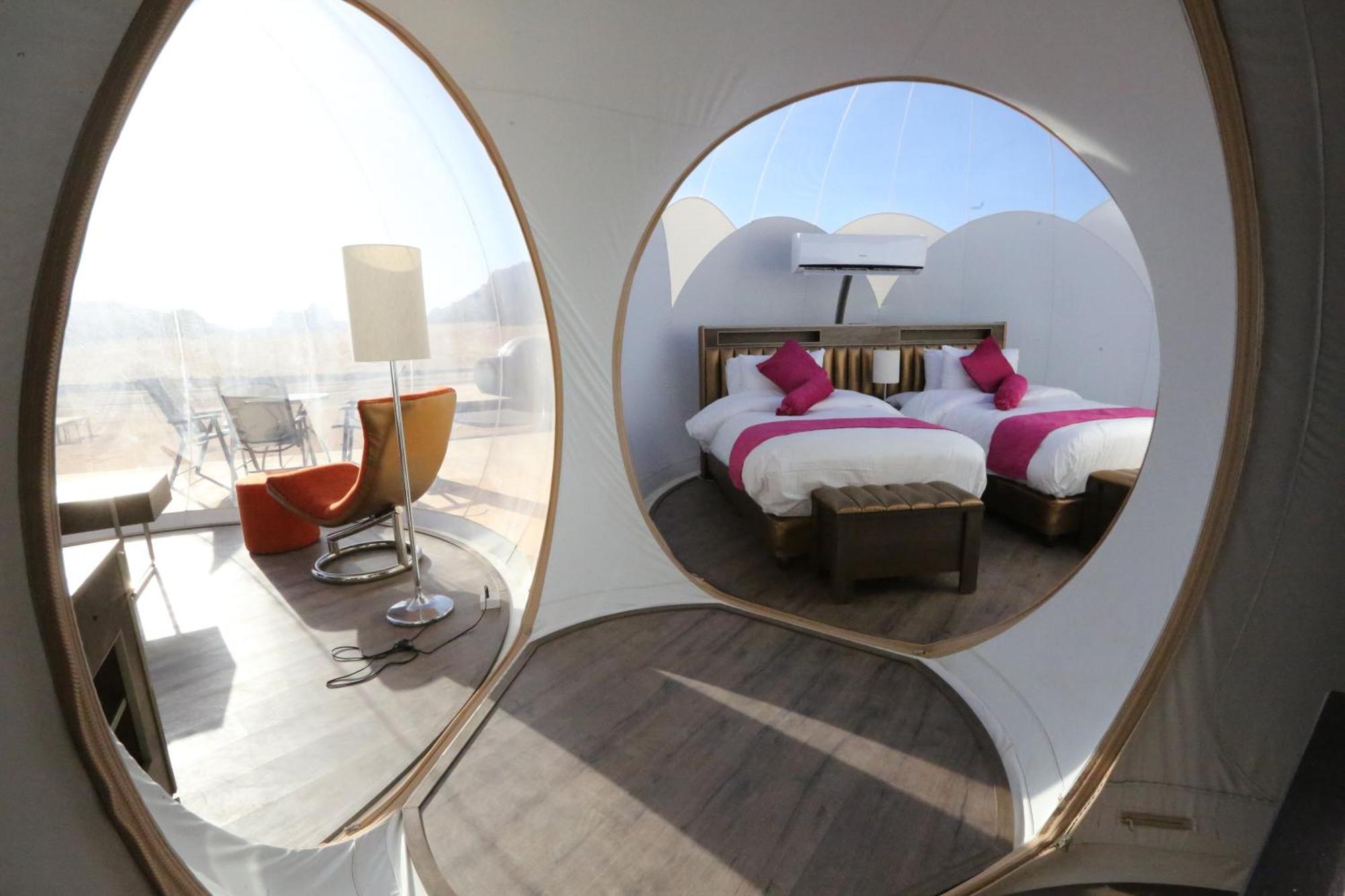 Wadi Rum Bubble Luxotel Extérieur photo