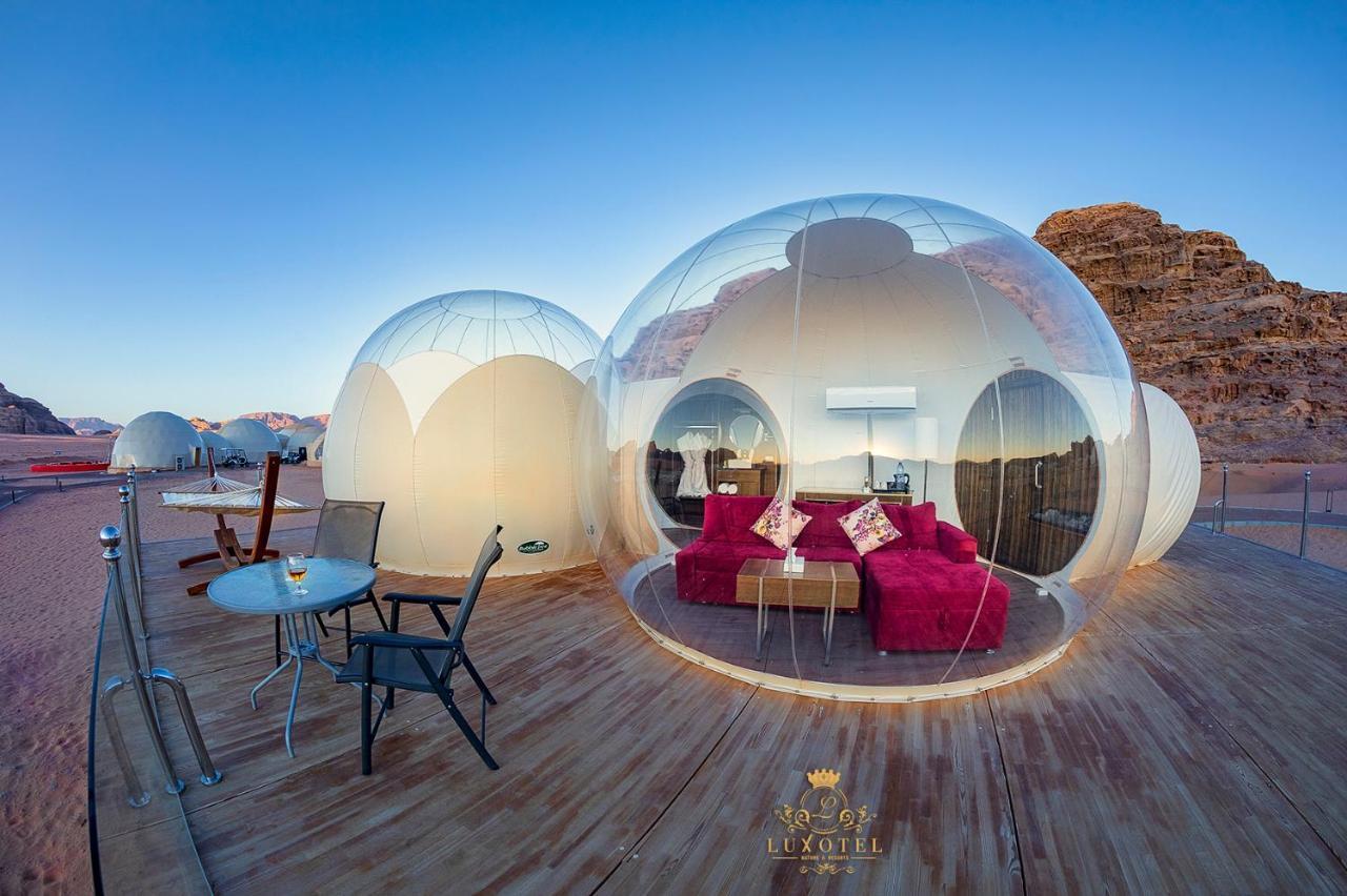 Wadi Rum Bubble Luxotel Extérieur photo