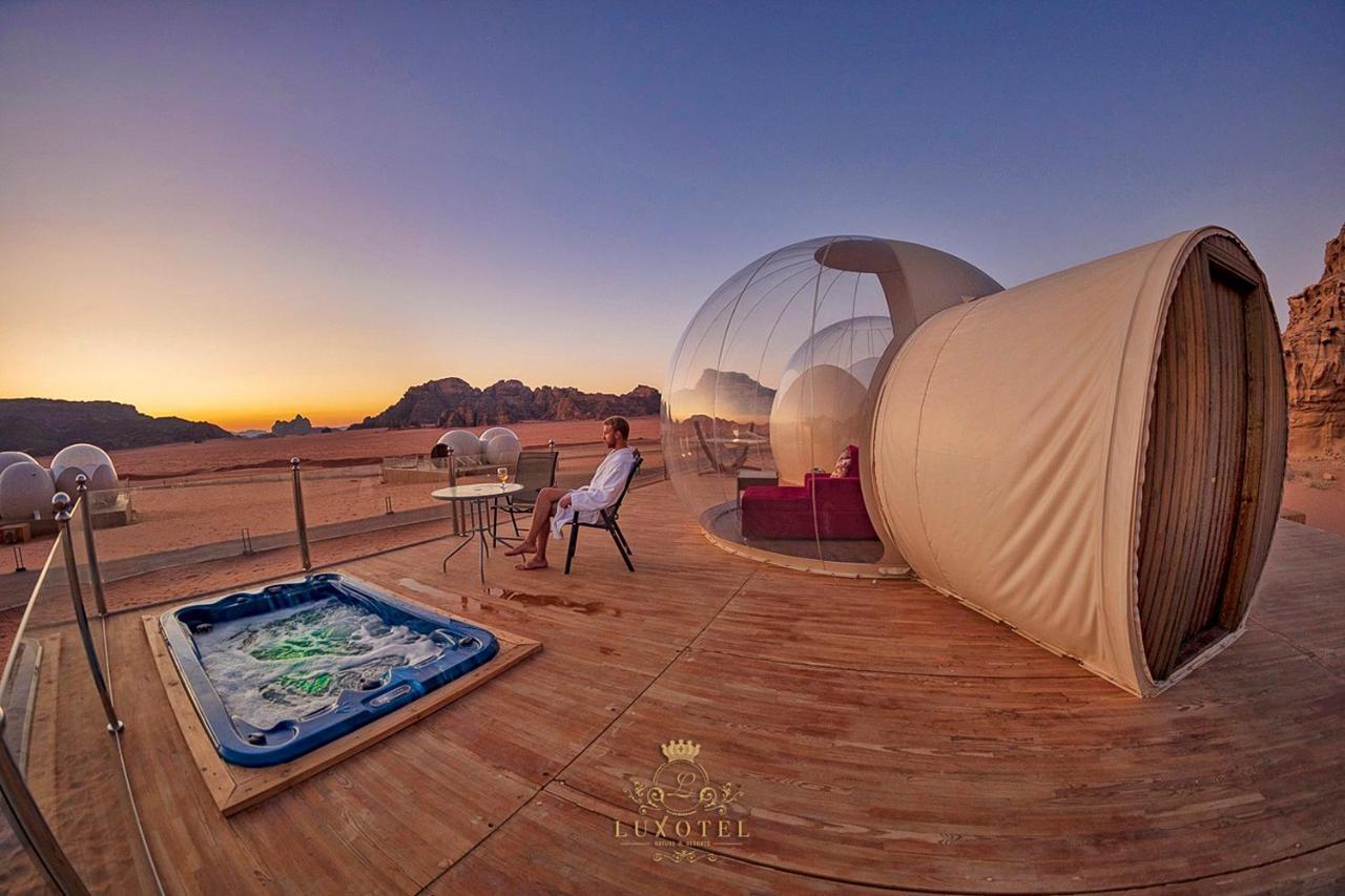 Wadi Rum Bubble Luxotel Extérieur photo
