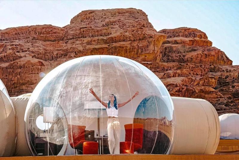 Wadi Rum Bubble Luxotel Extérieur photo