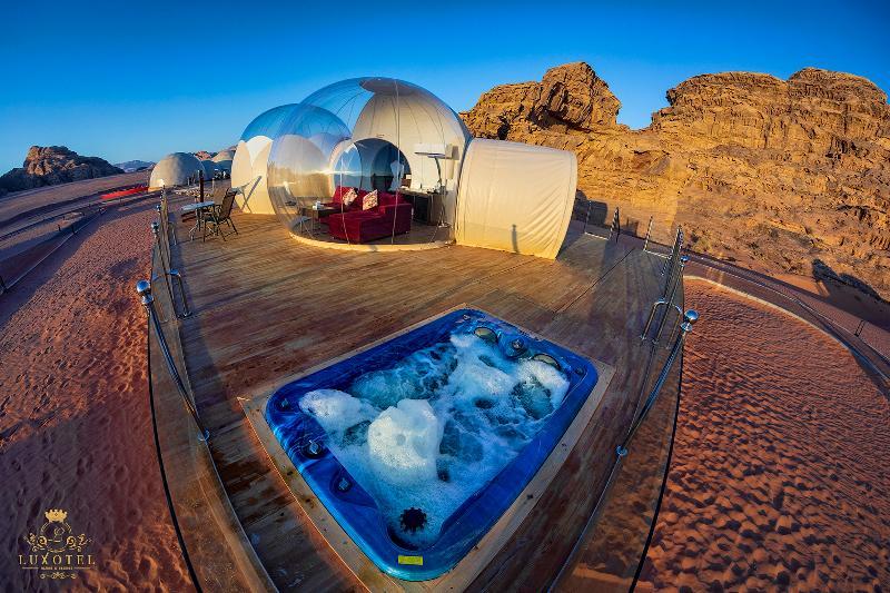 Wadi Rum Bubble Luxotel Extérieur photo